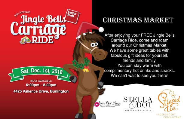 market post jingle bells carriage ride